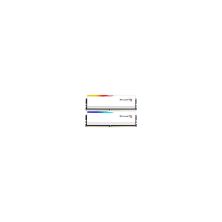 Модуль пам'яті для комп'ютера DDR5 32GB (2x16GB) 6400 MHz Ripjaws M5 RGB Matte White G.Skill (F5-6400J3648F16GX2-RM5RW)