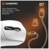 Мышка GamePro Genesis Ranker Wireless/Bluetooth/USB White (GM012W) - Изображение 1