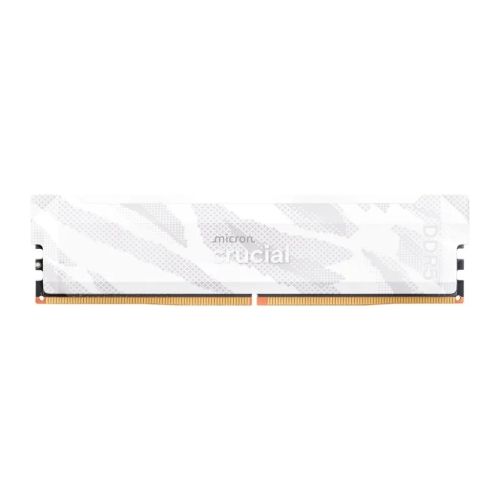 Модуль пам'яті для комп'ютера DDR5 16GB 6400 MHz Pro White Micron (CP16G64C32U5W)