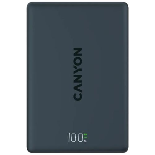 Батарея універсальна Canyon 10000mAh OnPower 511 PD20W Magnetic wireless MagSafe Black (CNS-CPB511B)