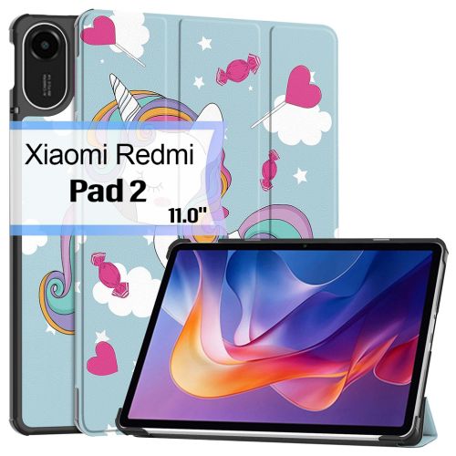 Чохол до планшета BeCover Smart Case Xiaomi Redmi Pad 2 11.0 Unicorn (714626)