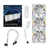 Кулер для корпуса Lian Li UNI Fan SL WIRELESS LCD 120-3 REVERSE (G99.12RSLLCD1W3B.00) - Изображение 1