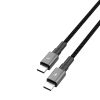 Дата кабель USB-C to USB-C 1.0m 100W black Grand-X (CC-08B) - Зображення 2