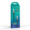 Дата кабель USB-C to USB-C 1.0m 100W black Grand-X (CC-08B) - Зображення 3