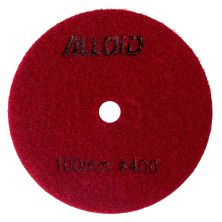 Круг зачистний Alloid Pro, алмазний, шліфувальний, на липучці, HEXAGON, 100мм, зерно 400 (DD-63390)