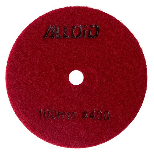 Круг зачистний Alloid Pro, алмазний, шліфувальний, на липучці, HEXAGON, 100мм, зерно 400 (DD-63390)