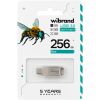 USB флеш накопичувач Wibrand 256GB Bee Silver USB 3.2/Type-C (WI3.2TC/BE256TC039S) - Зображення 3