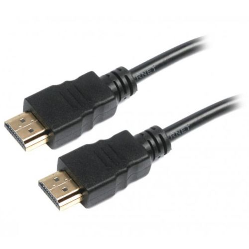Кабель мультимедийный HDMI to HDMI 0.5m Maxxter (V-HDMI4-0.5M)