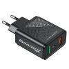 Зарядное устройство Grand-X Fast Charge 3-в-1 Quick Charge 3.0, FCP, AFC, 18W CH-650 (CH-650) - Изображение 1