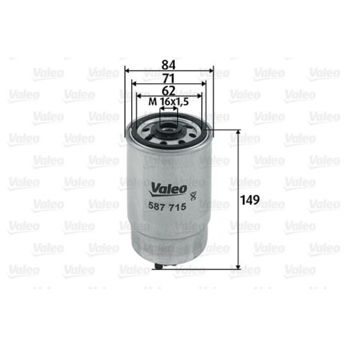 Фильтр топливный Valeo 587715