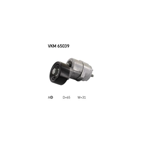 Натяжитель ремня с роликом SKF VKM 65039