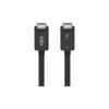 Дата кабель THUNDERBOLT 4, 40Gbps, 100W, 2m Black Belkin (INZ002BT2MBK) - Зображення 1