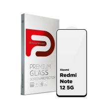 Скло захисне Armorstandart Full Glue Xiaomi Redmi Note 12 5G Black (ARM65552)