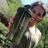 Шейкер спортивный SmartShake Original2GO One 800ml Army Green (10581002) - Изображение 2