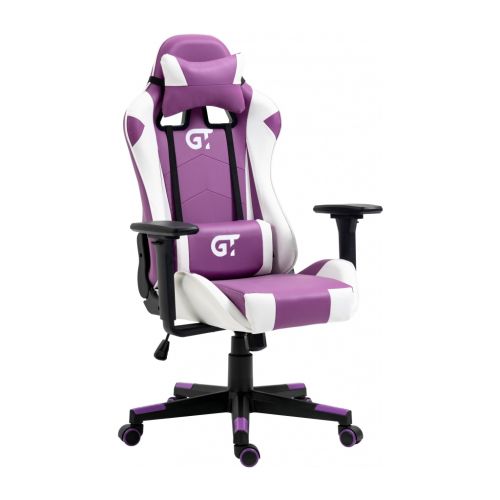 Кресло игровое GT Racer X-5934-B White/Violet (X-5934-B Kids White/Violet)