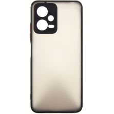 Чехол для мобильного телефона Dengos Matte Xiaomi Redmi Note 12 5g (black) (DG-TPU-MATT-129)