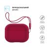 Чехол для наушников Armorstandart Silicone Case with straps для Apple Airpods Pro 2 Wine Red (ARM68620) - Изображение 1