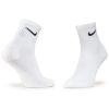 Шкарпетки Nike U NK EVERYDAY LTWT ANKLE 3PR SX7677-100 34-38 3 пари Білі (888407238970) - Зображення 3