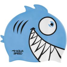 Шапка для плавання Aqua Speed Zoo Pirana 246-02 9697 бірюзовий Діт OSFM (5908217696977)