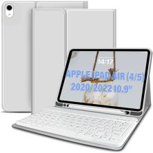 Чехол для планшета BeCover Keyboard Apple iPad Air (4/5) 2020/2022 10.9 Gray (711145)