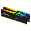 Модуль памяти для компьютера DDR5 32GB (2x16GB) 6800 MHz Beast RGB EXPO Kingston Fury (ex.HyperX) (KF568C34BBEAK2-32) - Изображение 1