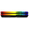 Модуль памяти для компьютера DDR5 32GB (2x16GB) 6800 MHz Beast RGB EXPO Kingston Fury (ex.HyperX) (KF568C34BBEAK2-32) - Изображение 2