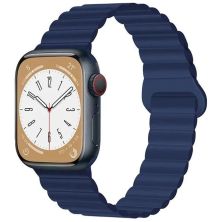 Ремешок для смарт-часов Drobak Silicone Magnetic Link для Apple Watch All Series 38/40/41mm Midnight blue (898920)