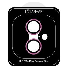 Скло захисне Armorstandart for Camera Pro Apple iPhone 16/16 Plus Pink (ARM81425)