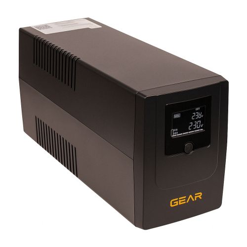 Источник бесперебойного питания GEAR GU-1200MLCD