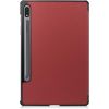Чехол для планшета BeCover Smart Case Samsung Galaxy Tab S10 FE (SM-X520/SM-X526) 10.9 Red Wine (713281) - Изображение 1