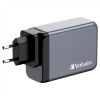 Зарядний пристрій Verbatim GaN 240 W 4 ports (USB-C-140 W,USB-C-100 W,USB-C-65 W /USB-A -3.0) (32205) - Зображення 1