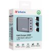 Зарядний пристрій Verbatim GaN 240 W 4 ports (USB-C-140 W,USB-C-100 W,USB-C-65 W /USB-A -3.0) (32205) - Зображення 3