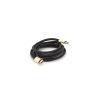 Кабель мультимедийный HDMI M to HDMI M 5.0m V2.1 8K black Merlion (YT-HDMI(M)/(M)8KV2.1-5.0m) - Изображение 1