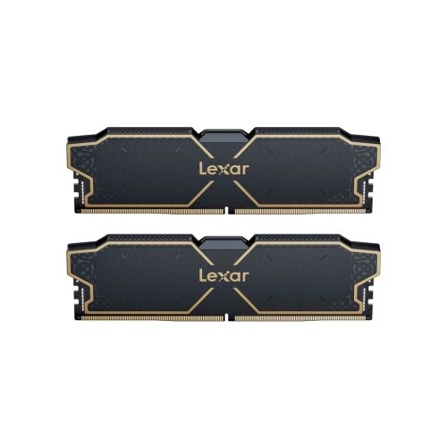 Модуль пам'яті для комп'ютера DDR5 16GB (2x8GB) 6000 MHz THOR OC Black Lexar (LD5U08G60C38LG-RGD) Модуль пам'яті для комп'ютера DDR5 16GB (2x8GB) 6000 MHz THOR OC Black Lexar (LD5U08G60C38LG-RGD)
