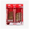 Набор сверл Milwaukee по металлу PACKOUT RedHEX HSS-G TiN, 19шт (4932493866) - Изображение 1