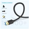Дата кабель USB 3.0 AM/AM 0.5m US128 black Ugreen (10369) - Изображение 2