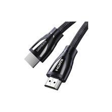 Кабель мультимедийный HDMI M to HDMI M 2.0m braided HD140 black Ugreen (80403) Кабель мультимедийный HDMI M to HDMI M 2.0m braided HD140 black Ugreen (80403)