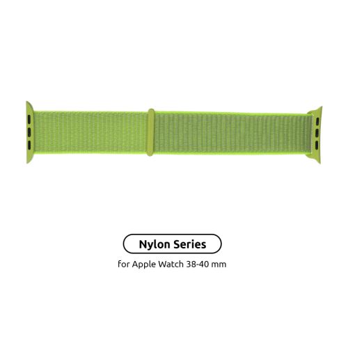 Ремешок для смарт-часов Armorstandart Nylon Band для Apple Watch 42 (Series 11-10)/41/40/38 Light Green (ARM57849)