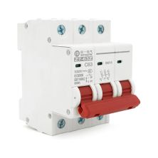 Автоматический выключатель ZUOYI Z7-63Z 3P C63 DC750V