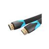 Кабель мультимедійний HDMI M to HDMI M 5.0m 4K30Hz black Vention (VAA-B02-L500) - Зображення 2