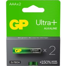 Батарейка Gp AAA LR03 Ultra Plus Alcaline * 2 (24AUP-U2 / GP24AUP-2UE2 / 4891199100307)