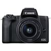 Цифровий фотоапарат Canon EOS M50 Mk2 + 15-45 IS STM Kit Black (4728C043) - Зображення 1