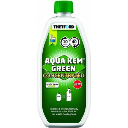 Средство для дезодорации биотуалетов Thetford Aqua Kem Green концентрат 0.75 л (8710315995251)