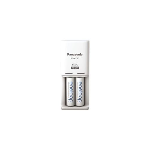 Зарядний пристрій для акумуляторів Panasonic Compact Charger + Eneloop 2AA 2000 mAh (K-KJ50MCD20E)