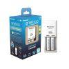 Зарядний пристрій для акумуляторів Panasonic Compact Charger + Eneloop 2AA 2000 mAh (K-KJ50MCD20E) - Зображення 1