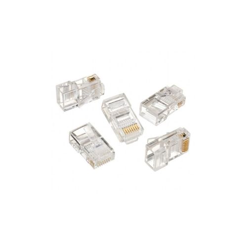 Коннектор RJ45 cat.5e UTP 8P8C * 50 (позолоч. конт.) Cablexpert (LC-8P8C-001/50)