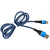 Дата кабель USB 2.0 AM to Type-C 1.0m blue Dengos (NTK-TC-MT-JEANS) - Зображення 1