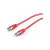 Патч-корд 0.5м FTP cat 6 CCA red Cablexpert (PP6-0.5M/R) - Изображение 1