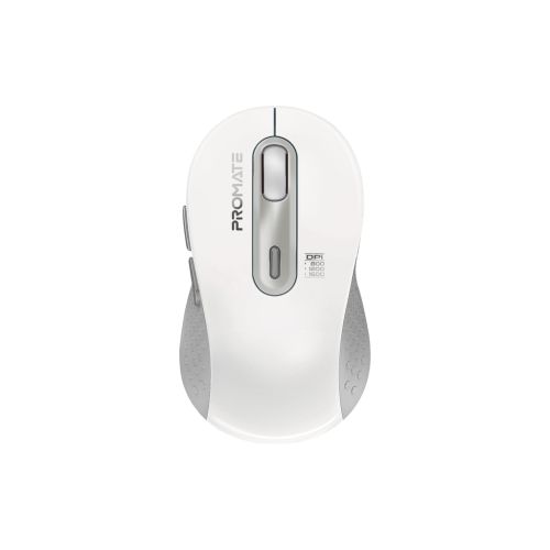 Мышка Promate Ken Wireless/Bluetooth White (ken.white)