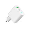 Зарядное устройство Gembird 1xUSB-A + 1 Type-C (PD20Вт + QC3.0 18Вт) white (TA-UC-PDQC20L-W-01) - Изображение 2